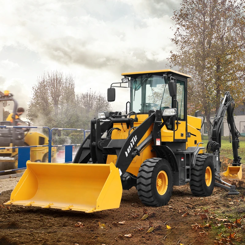 HOT Multi-purpose 4 Wheel Drive New Backhoe and Loader 3 Tton 5 Ton New Backhoe Loader Price for Sale Backhoe Loader All-Terrain