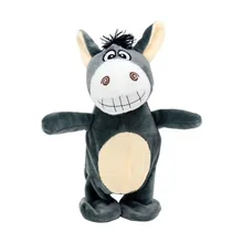 SEDEX Custom Toy Electronic Talking Animals Family Automatic Moving Donkey Kids Soft Music Dancing Plush Toy