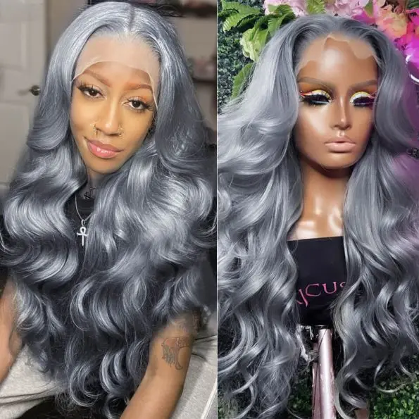 Colorful Body Wave 13*4 Lace Frontal Wig - 100% Human Hair