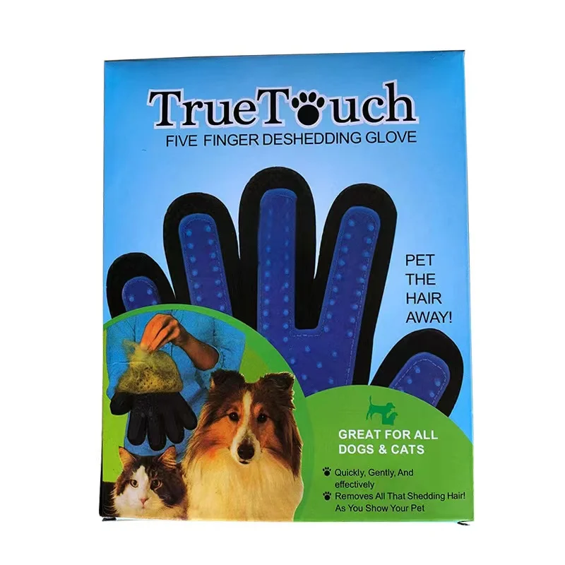 Wholesale Pet Bath Grooming Gloves Clean Hair Remover Glove Cat Washing