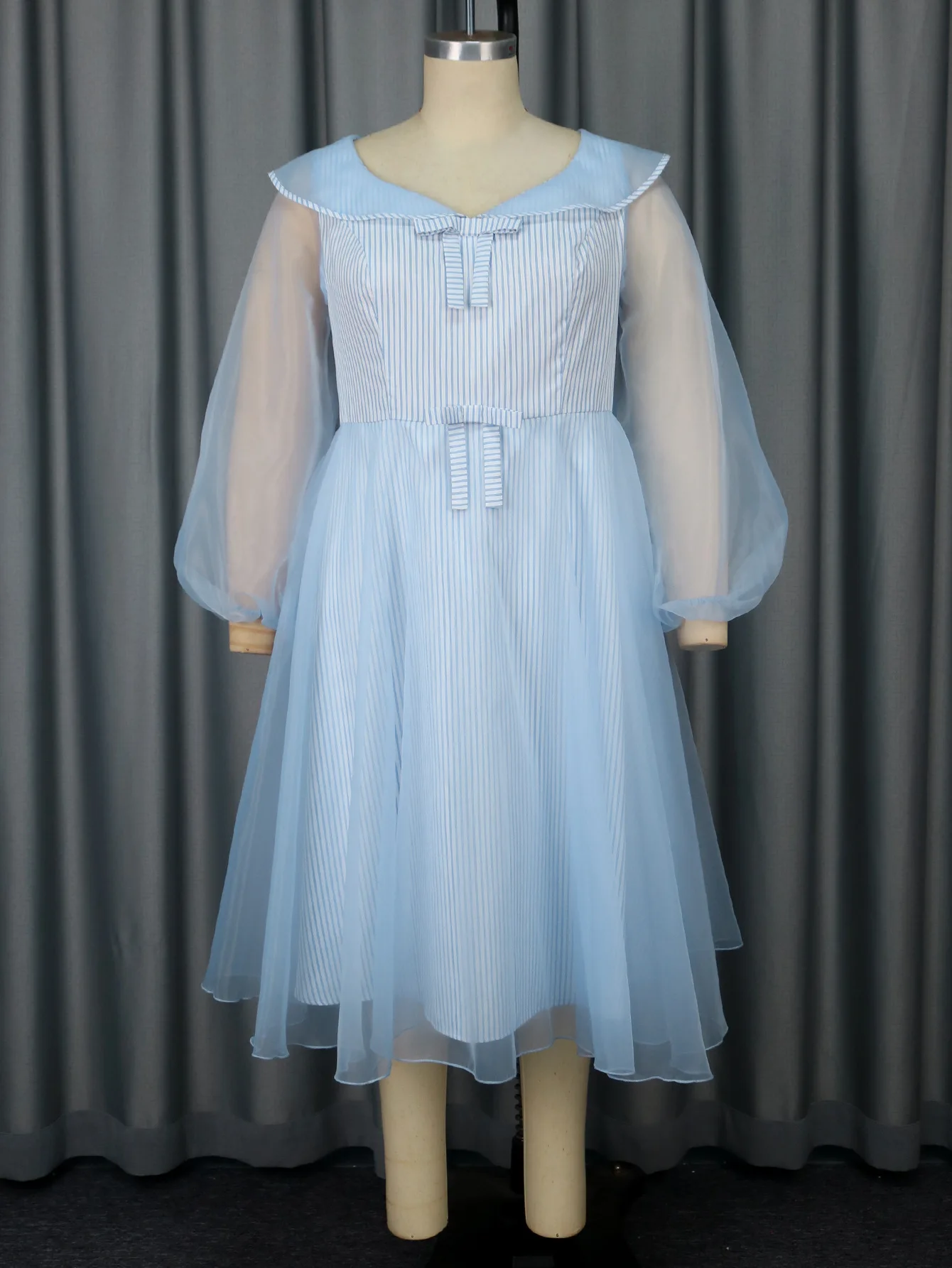 China Factory Plus Size High Quality Mesh Dress Women Elegant Graduation  Dresses Clothes Women Dress Good Quality