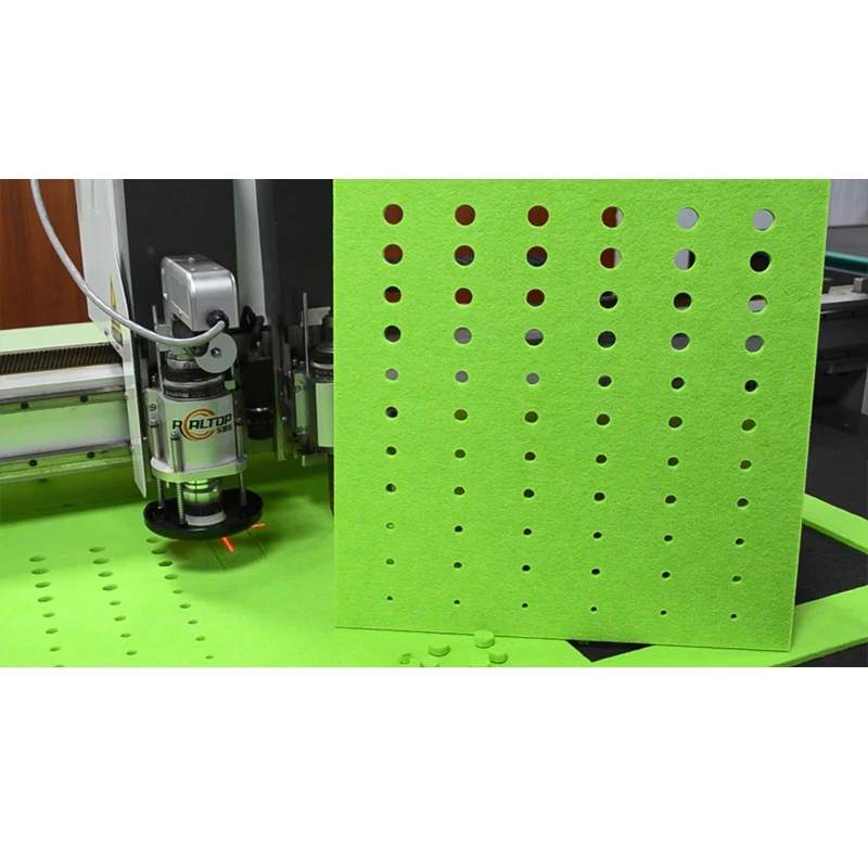 Realtop 1625 Foam Cutter Cnc Scouring Pad Sponge Cutting Machine