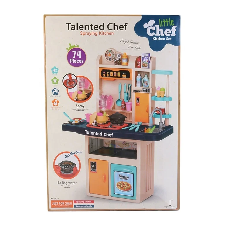 Giros Talented Chef Kitchen Set 65 Pieces Golden