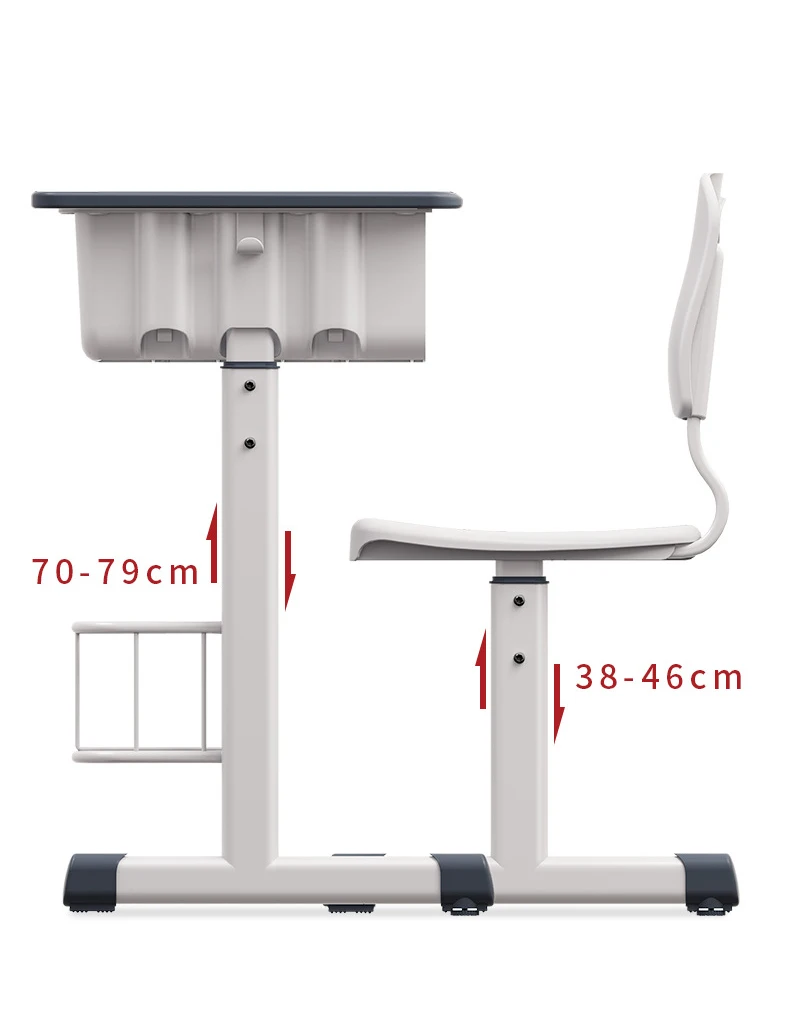 Modern School Student Table And Chair Set Height Adjustable Multi