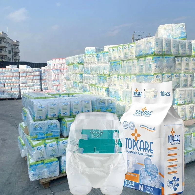 Manufacturer Direct Custom Disposable Super Absorbent Adult Diaper