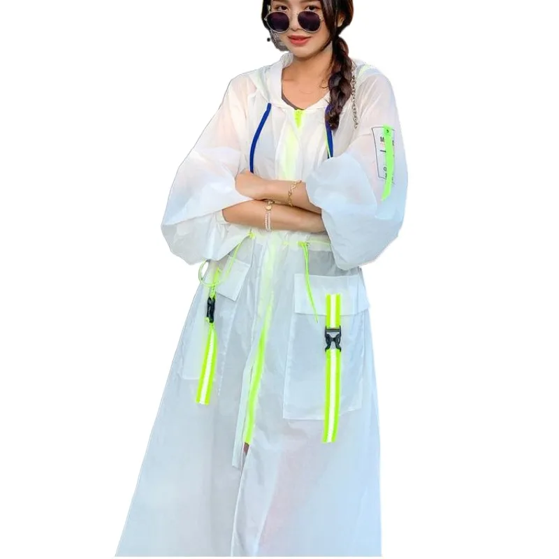 Custom Long Sun Protective Clothes Women's Summer New Lightweight