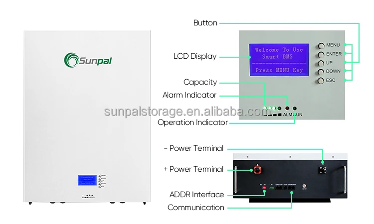 Sunpal Solar Powerwall Home Batterie Lithium 48v 100ah 200ah 5kwh 10kwh ...