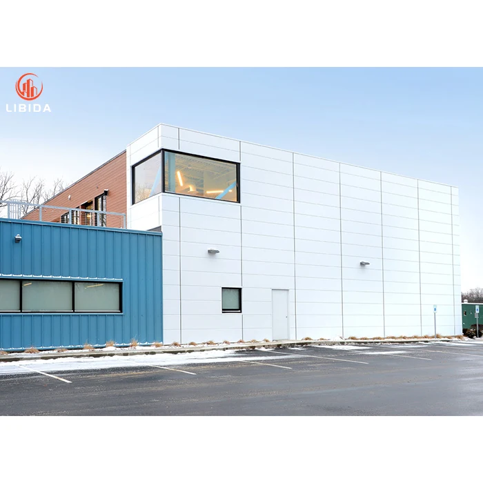 Fast Build Steel Structure Factory Light Metal Building Construction Prefabricated Workshop