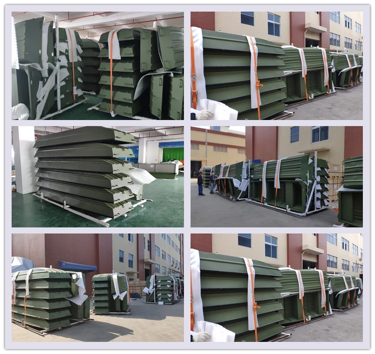 Kinocean New Aluminum Fishing Rowing Jon Boat With Nice Spraying For