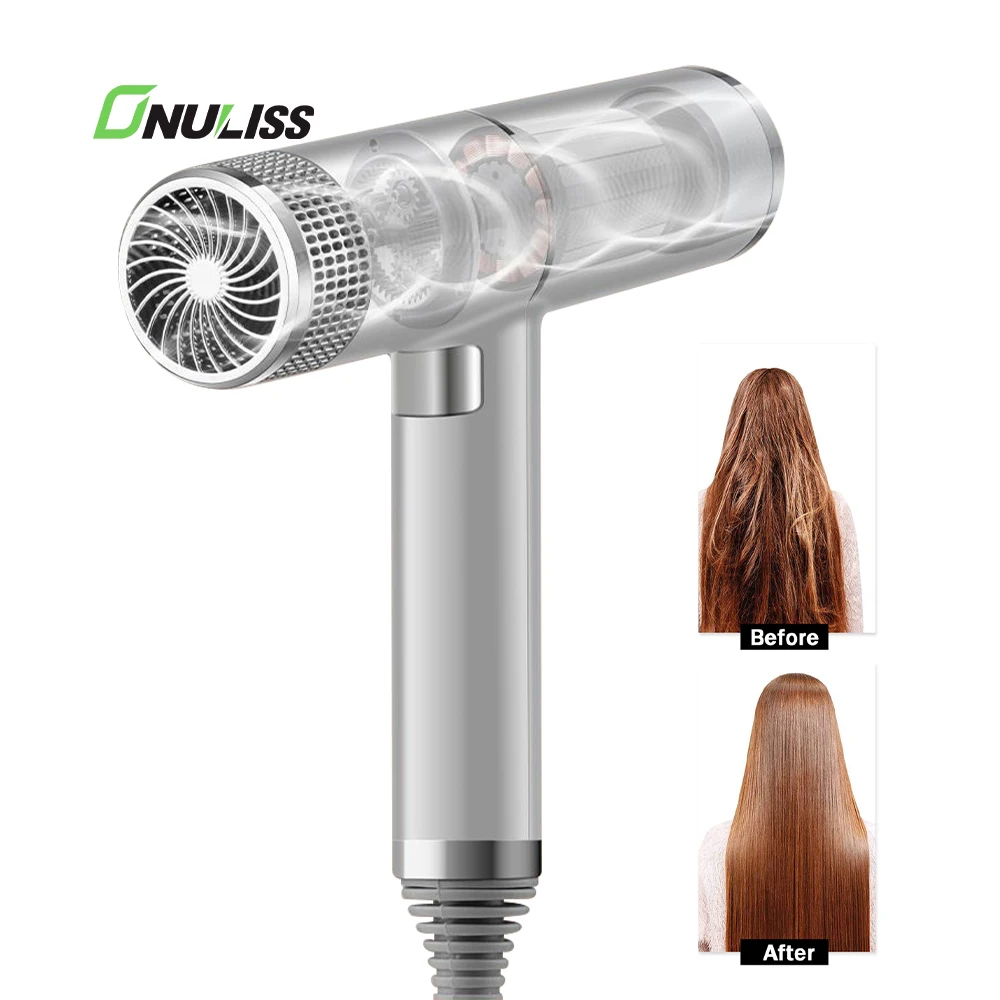 2021 Negative Ion Professional Hair Dryer Brush One Step Blow Hair Dryer