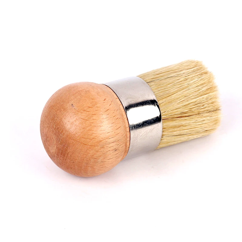 chalk paint brush with aluminum ferrule stencil artist brush