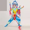 Costume Blue6 + cintura + copriscarpe