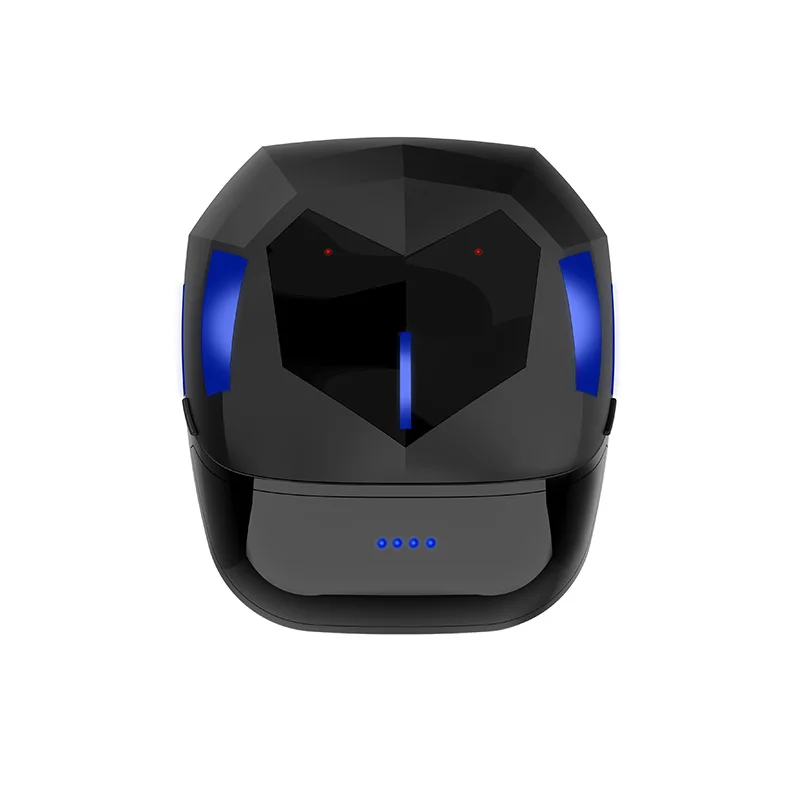 Игровые наушники TWS со светодиодным дисплеем и низкой задержкой игровые bluetooth BT 5 0