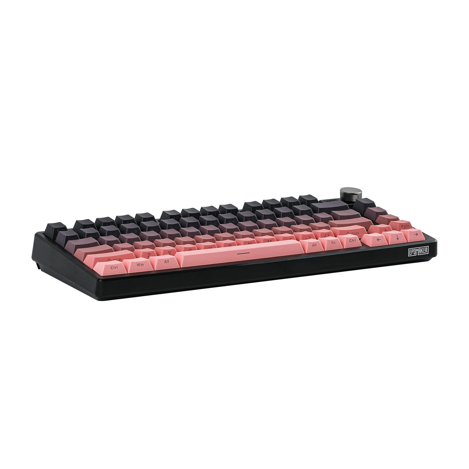 Epomaker HE75 Tri Mechanical Keyboard Interchangeable Knob Module Thocky Sound Mechanical Gaming Keyboard with Low Latency