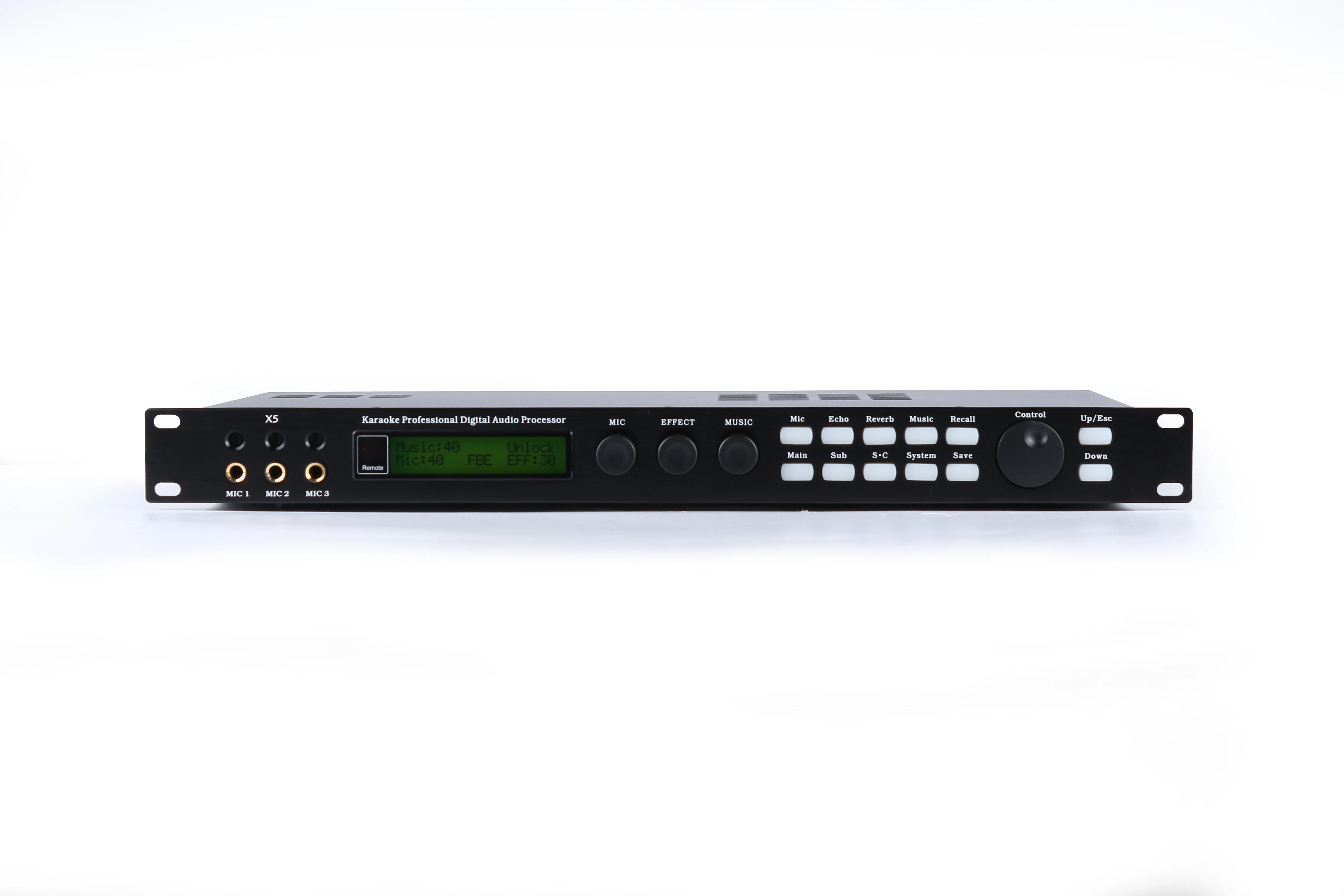Professional Karaoke Pre-Effects DSP Audio Processor X5