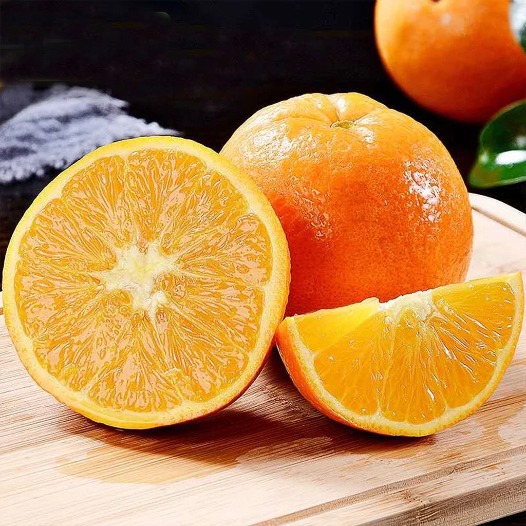 Gannan Organic Seedless Navel Oranges High Sugar Content with Bright Color Direct Factory Shipping Fresh Citrus Fruit