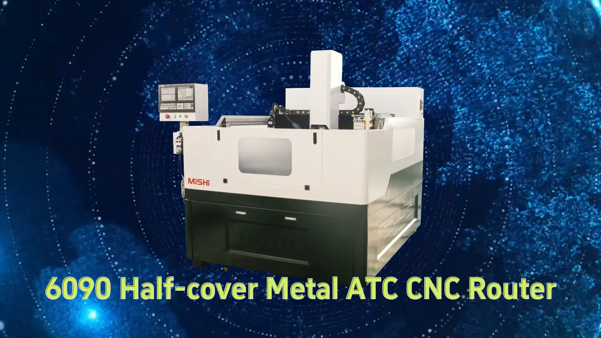 MISHI 6060 6090 Mini CNC Router - Precision Metal Engraving