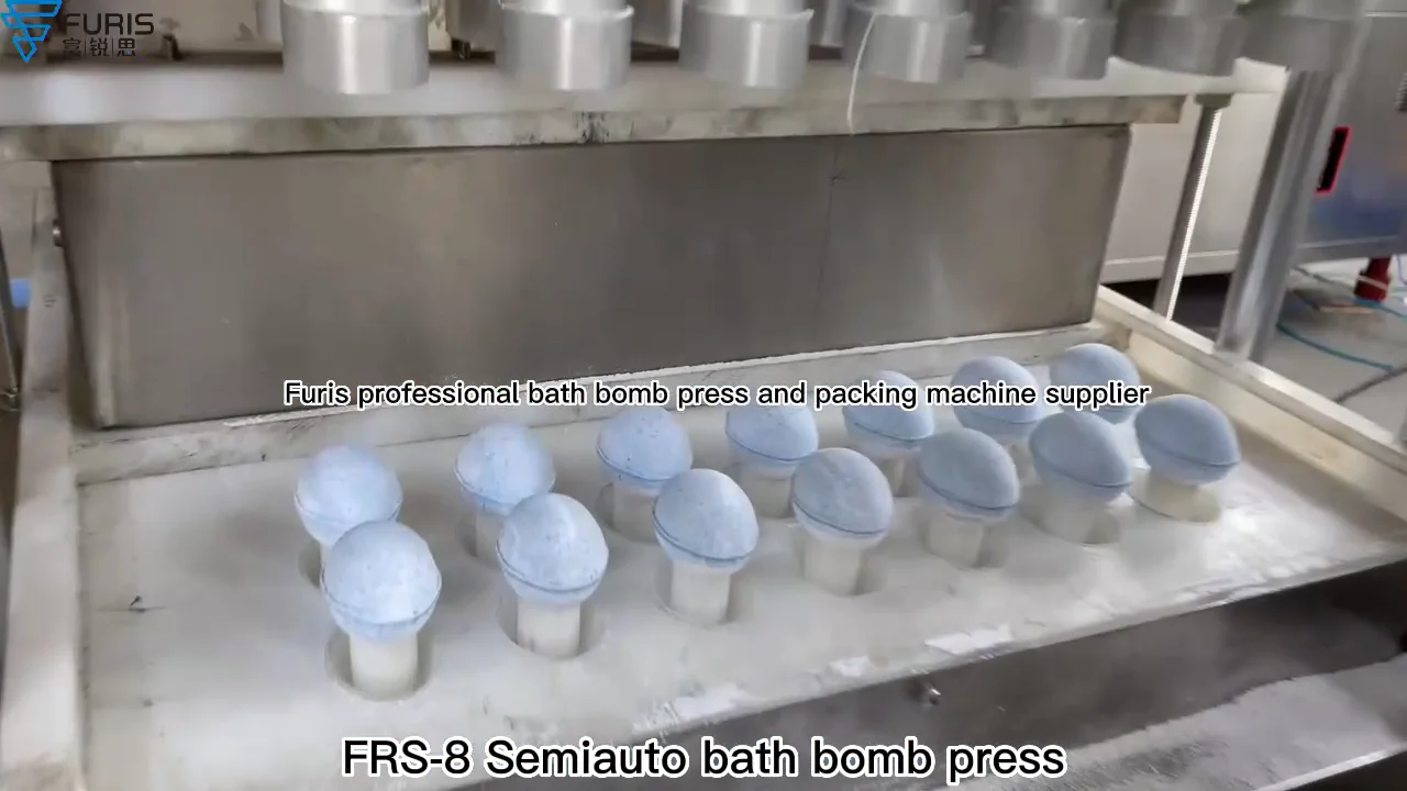 Full Auto High Speed Industrial Bath Shower Bomb Hydraulic Press Make
