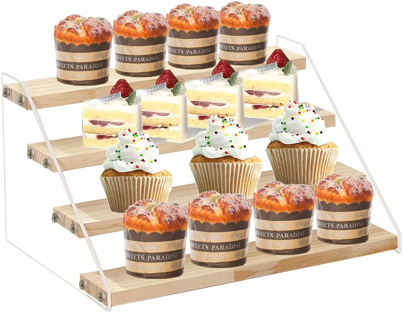 1pc Espositore per dolci dessert Display Vassoio dessert Display Stand 