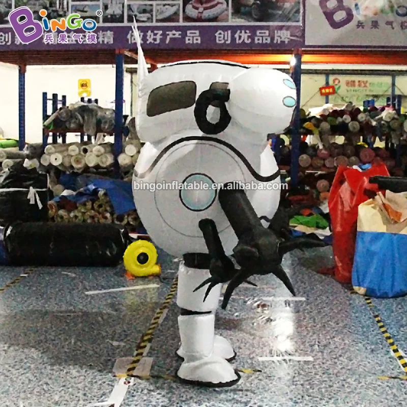 Festival Parade Walking Inflatable Robot Character Inflatable Puppet Costume  - China Inflatable Robot Costume and Inflatable Robot Film Cartoon price