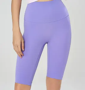 TOPKO Five Point Tight Fit High Waist and Hip Lifting Fitness Yoga Shorts