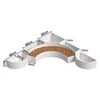 Galvanized steel flower box seat style ii-non-luminous