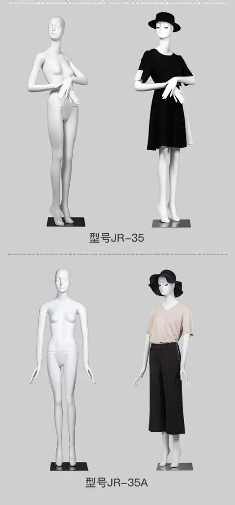 Store Display Abstract Head Sitting Asian Elegant Female Lady Seated Mannequin for Fashion Sale