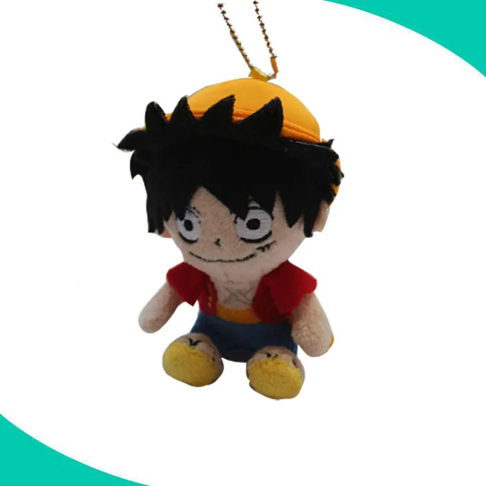 Wholesale Factory OEM Design Soft Stuffed Custom Japanese Anime Plush Keychain