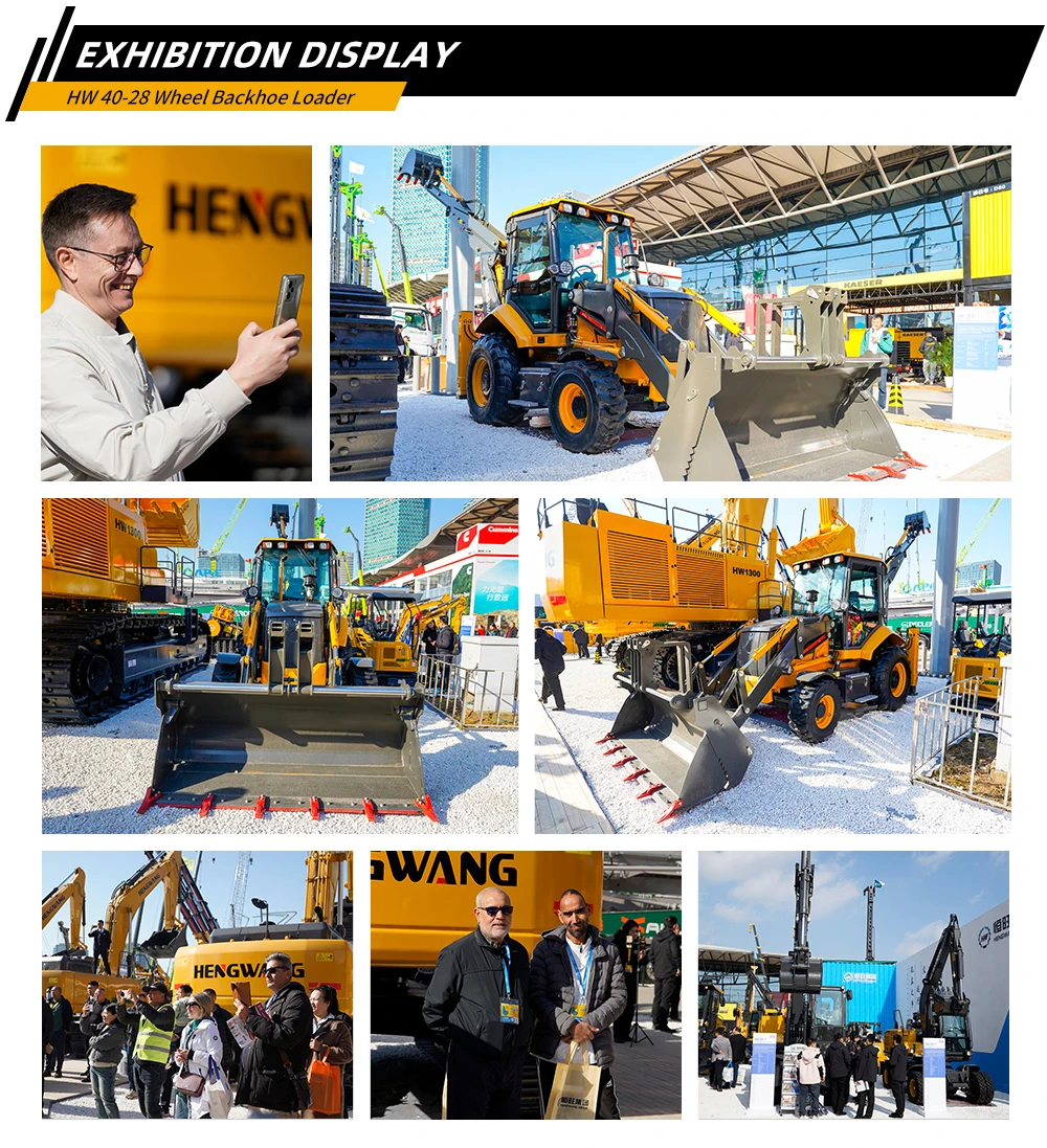 High Efficiency Backhoe Loader with Free Shipping