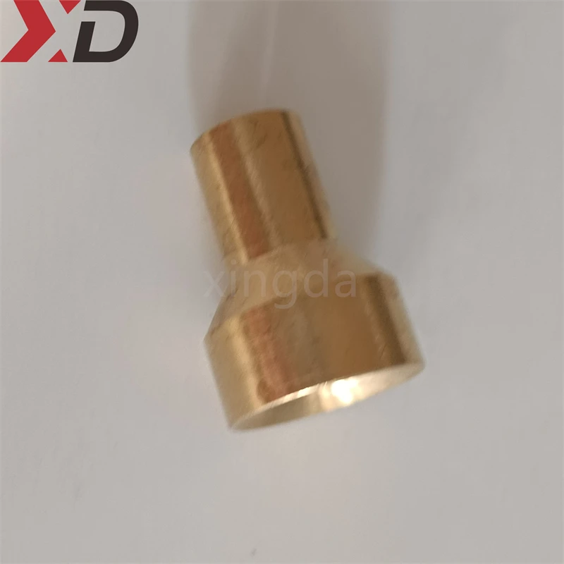 Refrigerant Distributor Brass Nozzle Inlet 3/4 Inch Outlet 1/4 With 4