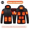 Nero 11 zone Riscaldato