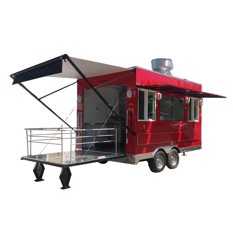 Custom Street Fast Food Trailers Fully Equipped