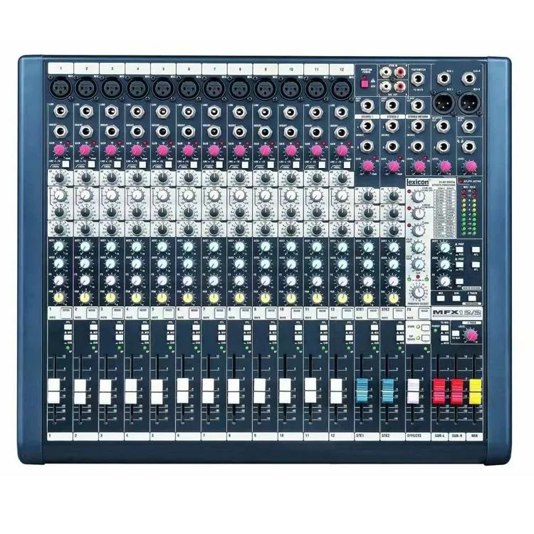 MFX8/2 Small Audio Mini Mixer Console - Professional Sound