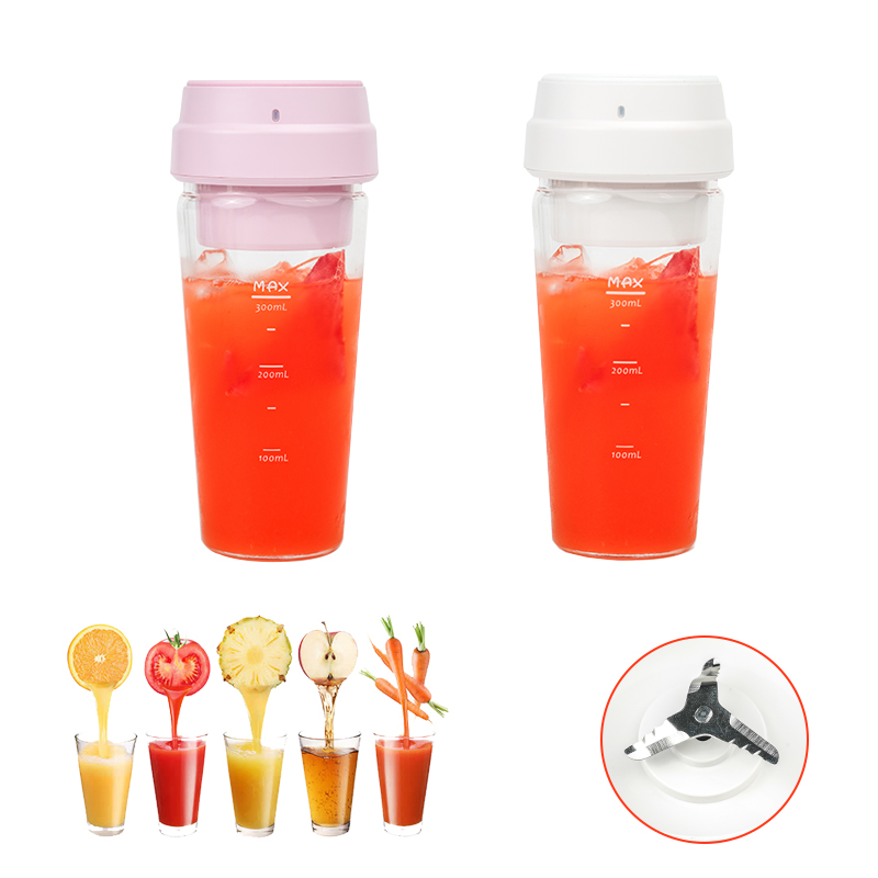 Новое портативное магнитное зарядное устройство из боросиликатного стекла для личного использования ручная автоматическая портативная соковыжималка блендер