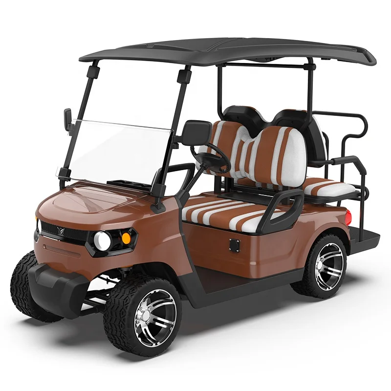 5kw 4 Seaters Motorised Electric Push Golf Carts For Sale Street Legal