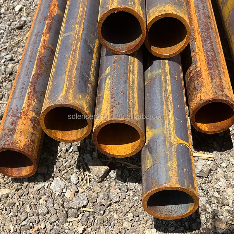 A106 API 5L A53 Carbon Steel Pipe SCH 40 ERW Seamless Hollow Section Pipeline for Oil With Bending Processing Service