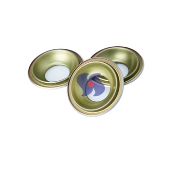 Aerosol Can Manufacturer Customize Empty Aerosol Can 52mm Components Top and Bottom Aerosol Can Cone and Dome