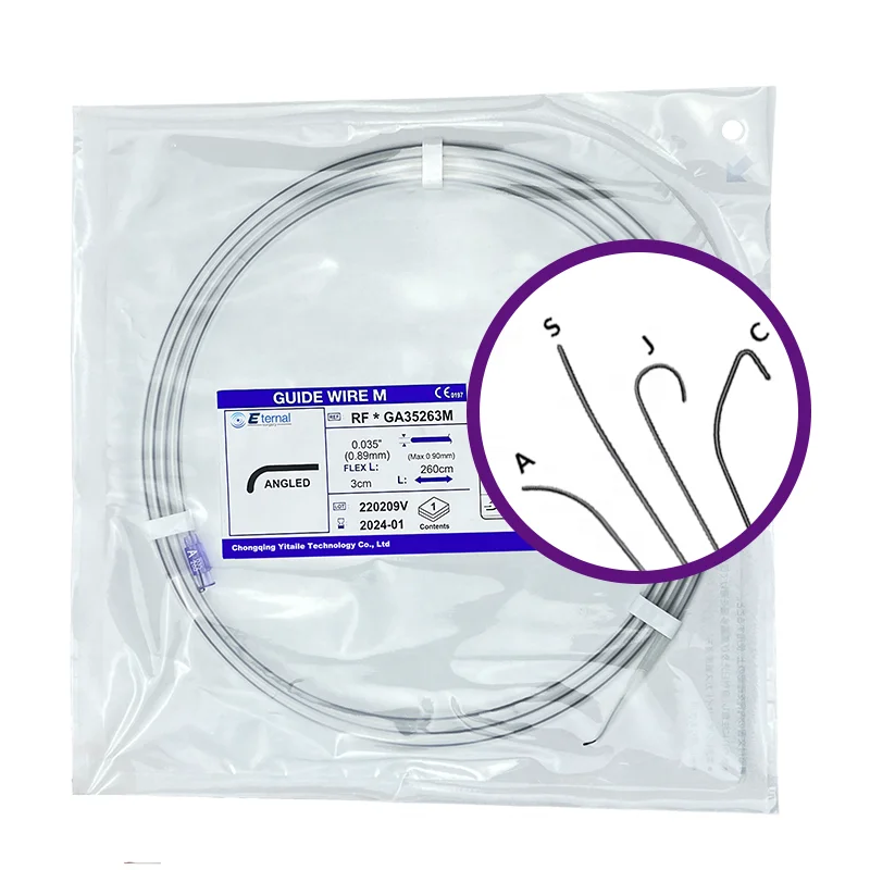 PTFE Coated Medical Guide Wire Urology