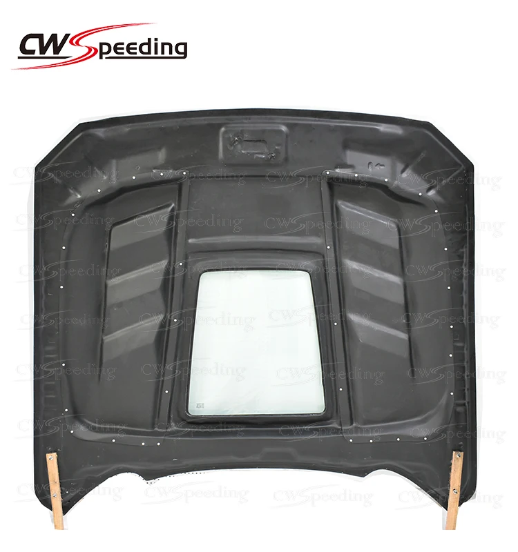 CUSTOMIZE CARBON FIBER ENGINE HOOD BONNET for 2015 2016 2017 FORD MUSTANG
