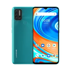 UMIDIGI A9 смартфон на Android, глобальная версия, 6,53 дюймов, разблокировка лица, 3 ГБ ОЗУ 64 Гб ПЗУ, 13 МП, тройная камера, Восьмиядерный, 5150 мАч