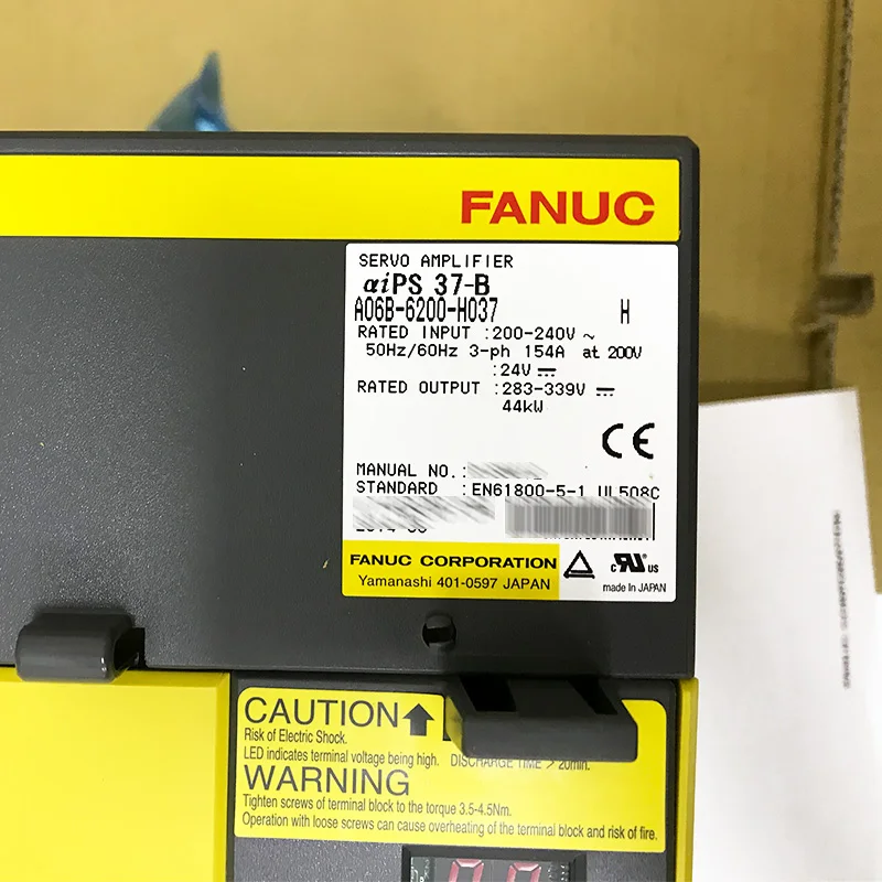 FANUC A06B-6200-H037 ACサーボドライブアンプ、12ヶ月保証付き