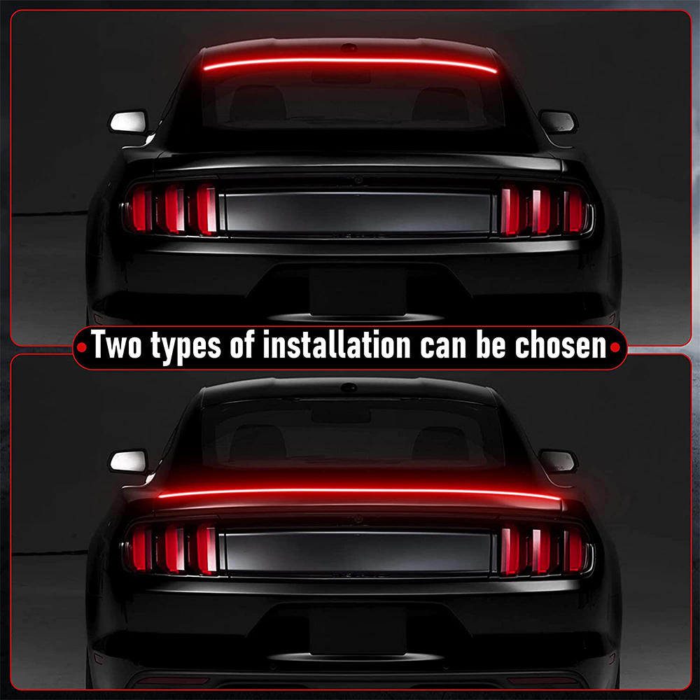 KEEN New 130cm LED Spoiler Light For Car Tail Third Brake Lights led ...