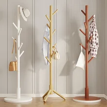 Modern Wooden Coat Rack Stand Hanger for Bedroom & Living Room Wholesale Home Furniture for Hotels