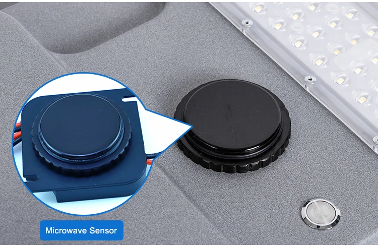 smart motion sensor outdoor waterproof IP65 integrated all in one led solar street light 50w 80w 100w