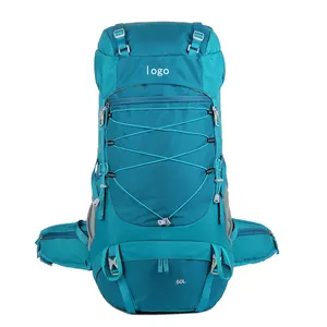 50L Waterproof Lightweight Hiking Laptop Backpack Outdoor Camping Bag Multifunctional Trekking Pack Travel Durable Climbing Gear