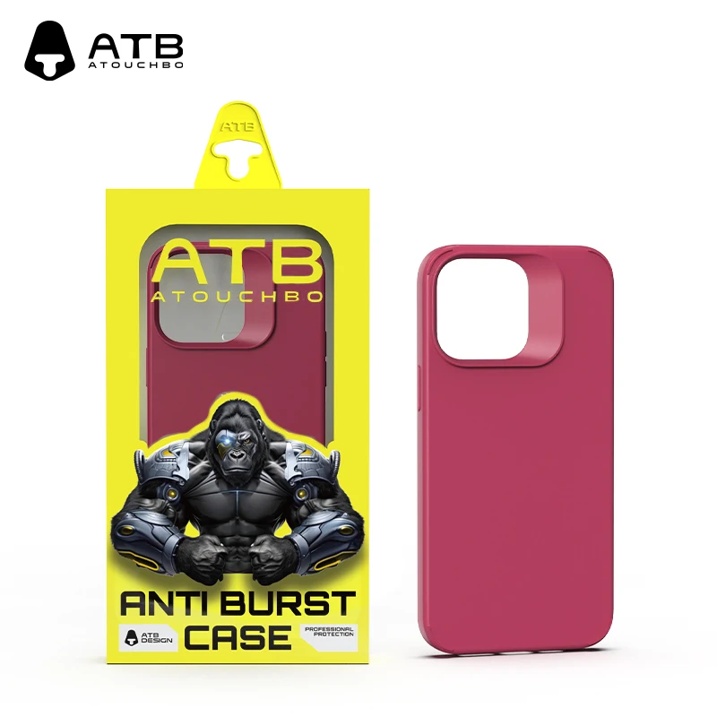 ATB for IPhone Silicone Phone Case Liquid Silicone Soft TPU Phone Case Colorful Phone Cover for iPhone 15 Pro Max Case