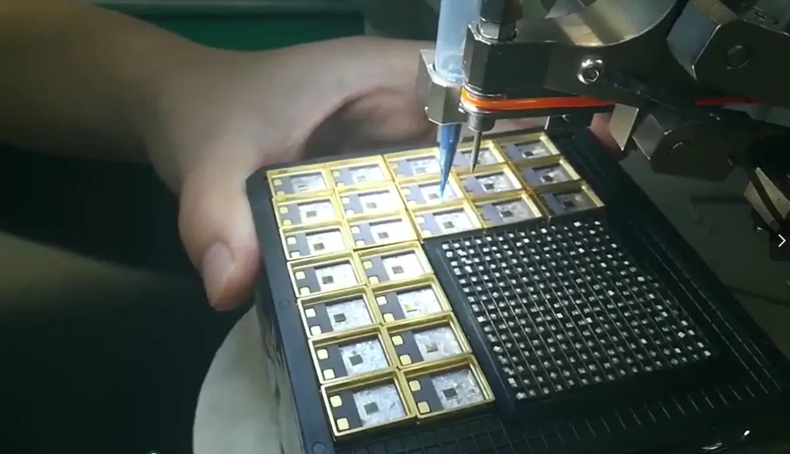 Manual Eutectic Chip Mounter