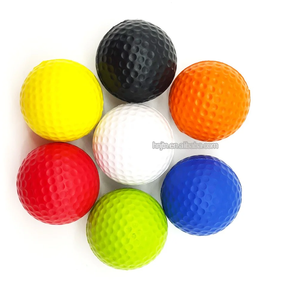 High Performance Golf Balls Pu Foam Golf Ball Sponge Indoor Practice