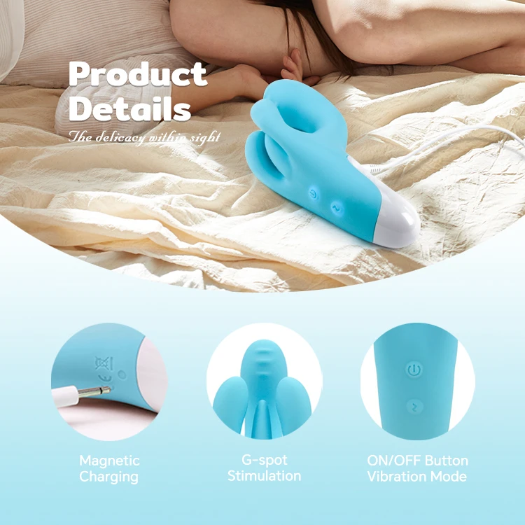 Best Sellers Soft Silicone Rabbit Vibrator for Women with 10 Vibrations &  IPX7 Waterproof Thrusting Sex Toy
