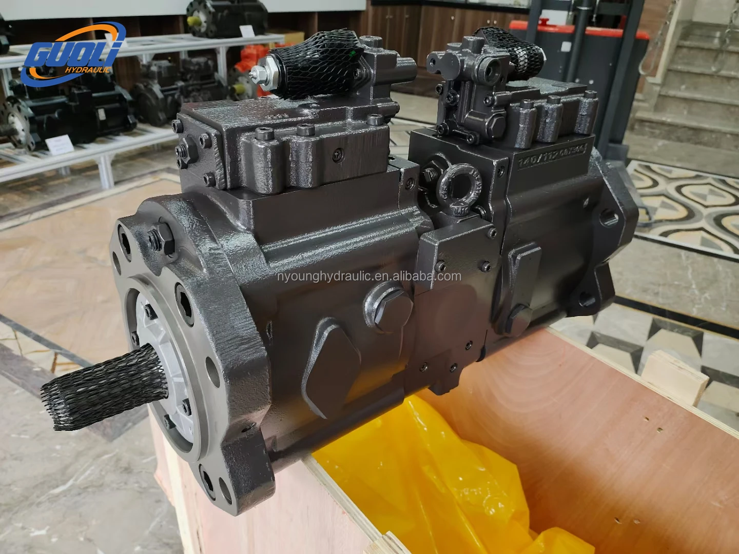 hia_　0819 ZX800 ZAX800 Excavator Main Hydraulic Pump - K3V280SH